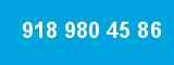 918 980 45 86 918 980 45 86